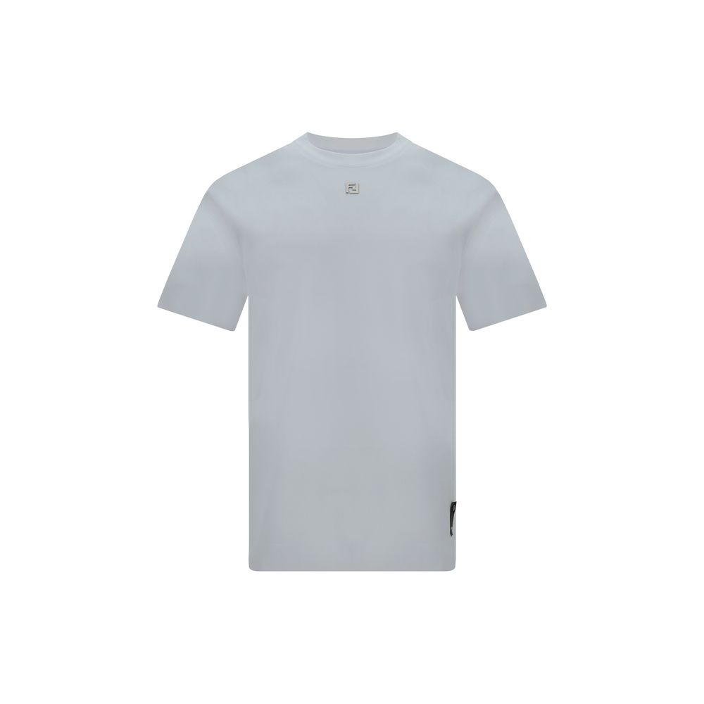 Fendi White Cotton Men's T-Shirt
