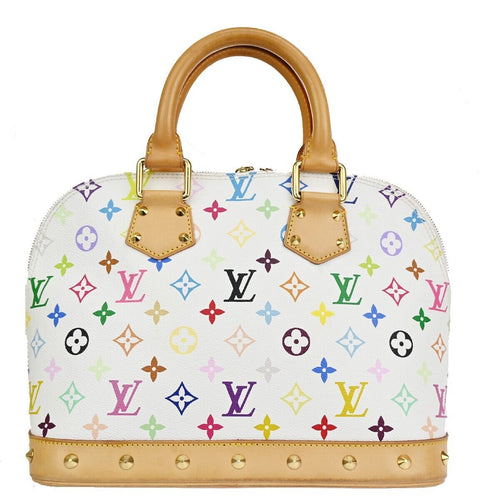 Louis Vuitton Alma Multicolour Canvas Handbag (Pre-Owned)