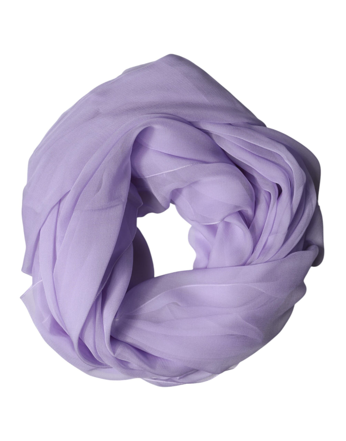Dolce & Gabbana Purple Stole Silk Neck Wrap Shawl Men Men's Scarf
