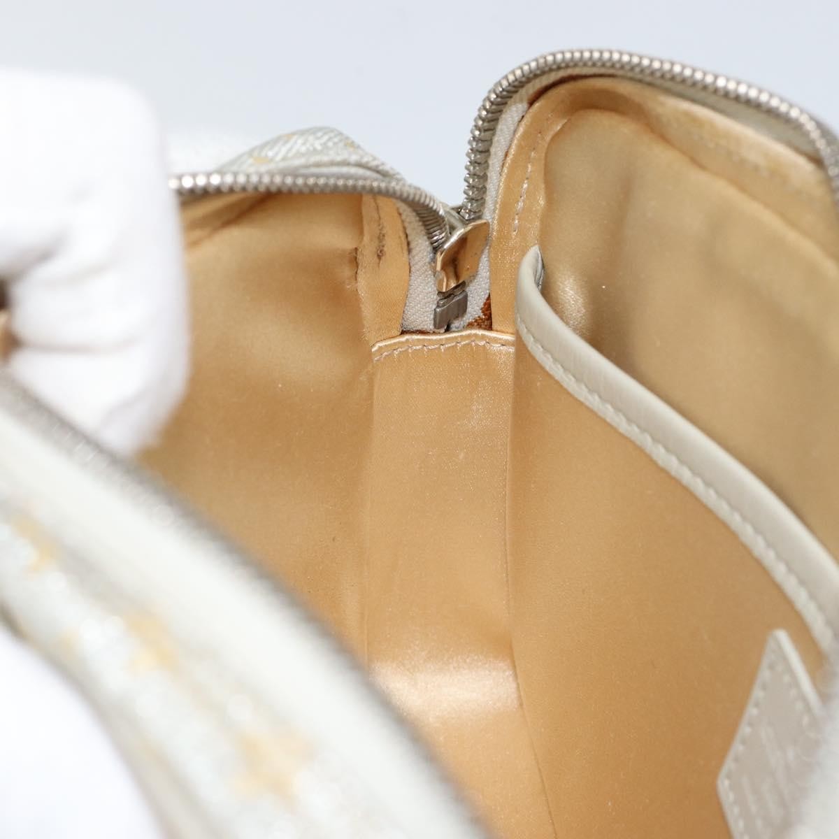 Louis Vuitton Mckenna Mini Lin Gold Canvas Bag (Pre-Owned)