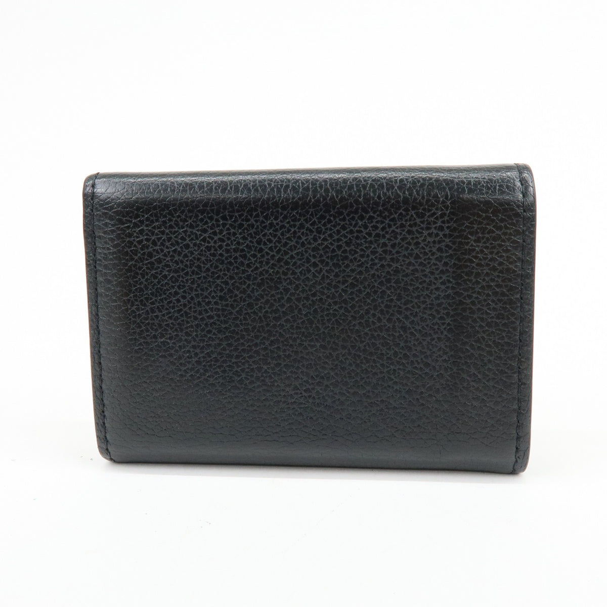 Louis Vuitton Lockmini Leather Black Leather Wallets Accessory (Pre-Owned)