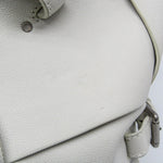 Bottega Veneta Arco White Leather Handbag (Pre-Owned)