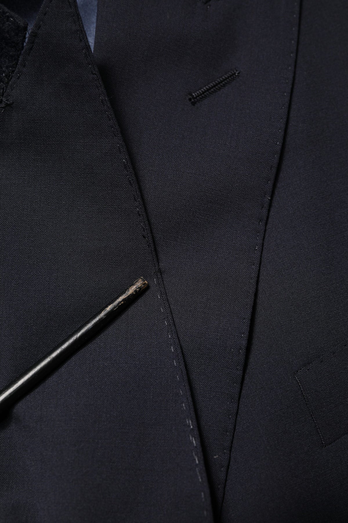 Dolce & Gabbana Blue Wool Double Breasted 2 Piece Men Men's Suit (Pre-Owned)