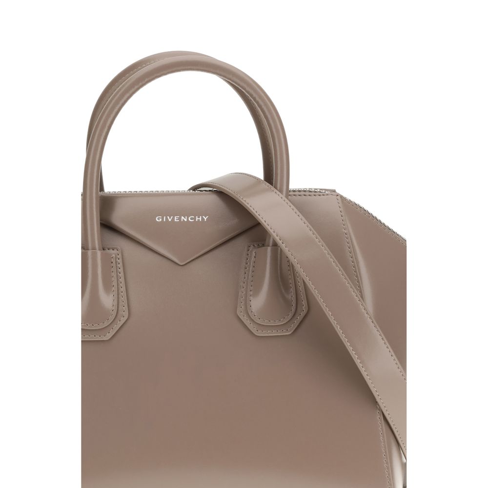 Givenchy Gray Calf Leather Bos Taurus Women's Handbag