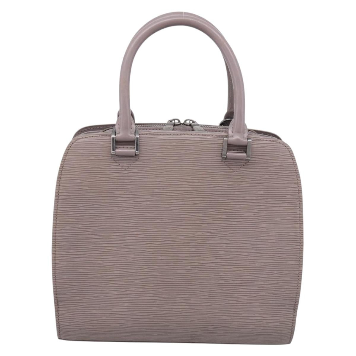 Louis Vuitton Pont Neuf Epi Leather Purple Leather Handbag (Pre-Owned)