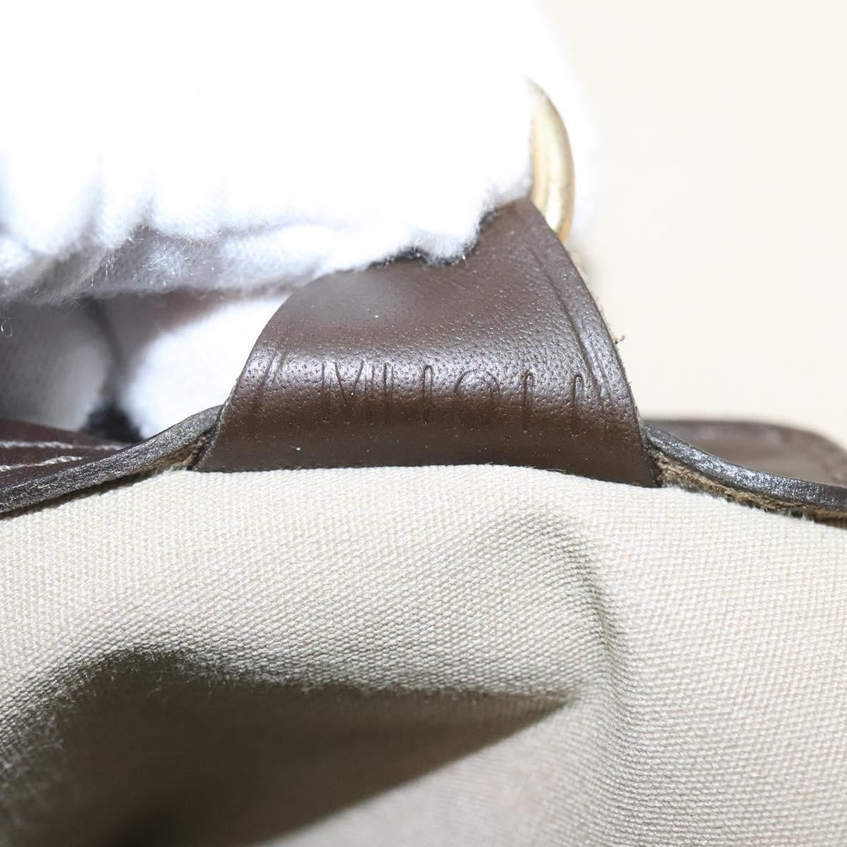 Louis Vuitton Alma Mini Lin Monogram Khaki Canvas Handbag (Pre-Owned)
