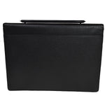 Louis Vuitton Angara Black Leather Briefcase Bag (Pre-Owned)