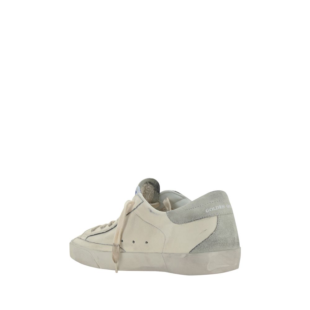 Golden Goose White Goatskin Men's Sneakers