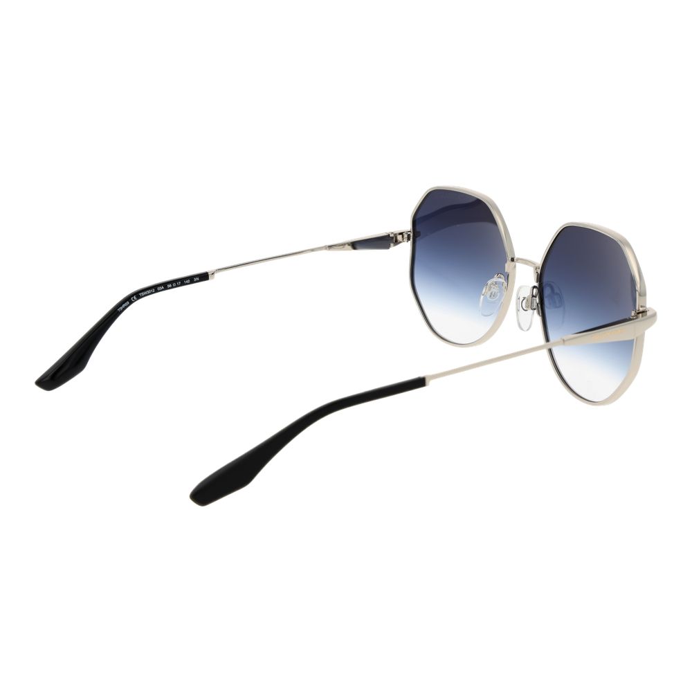 Trussardi Silver Metal  Sunglasses