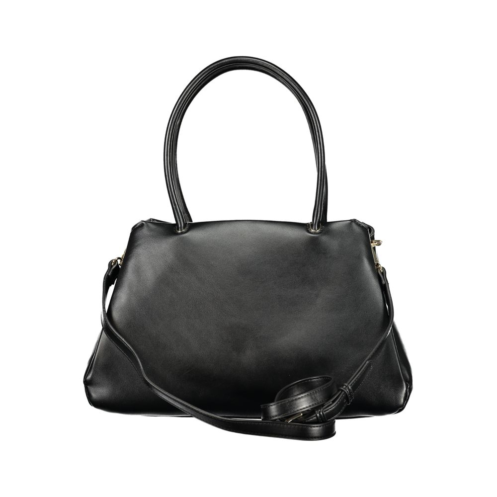 Mario Valentino Black Polyurethane Women's Women's Bag