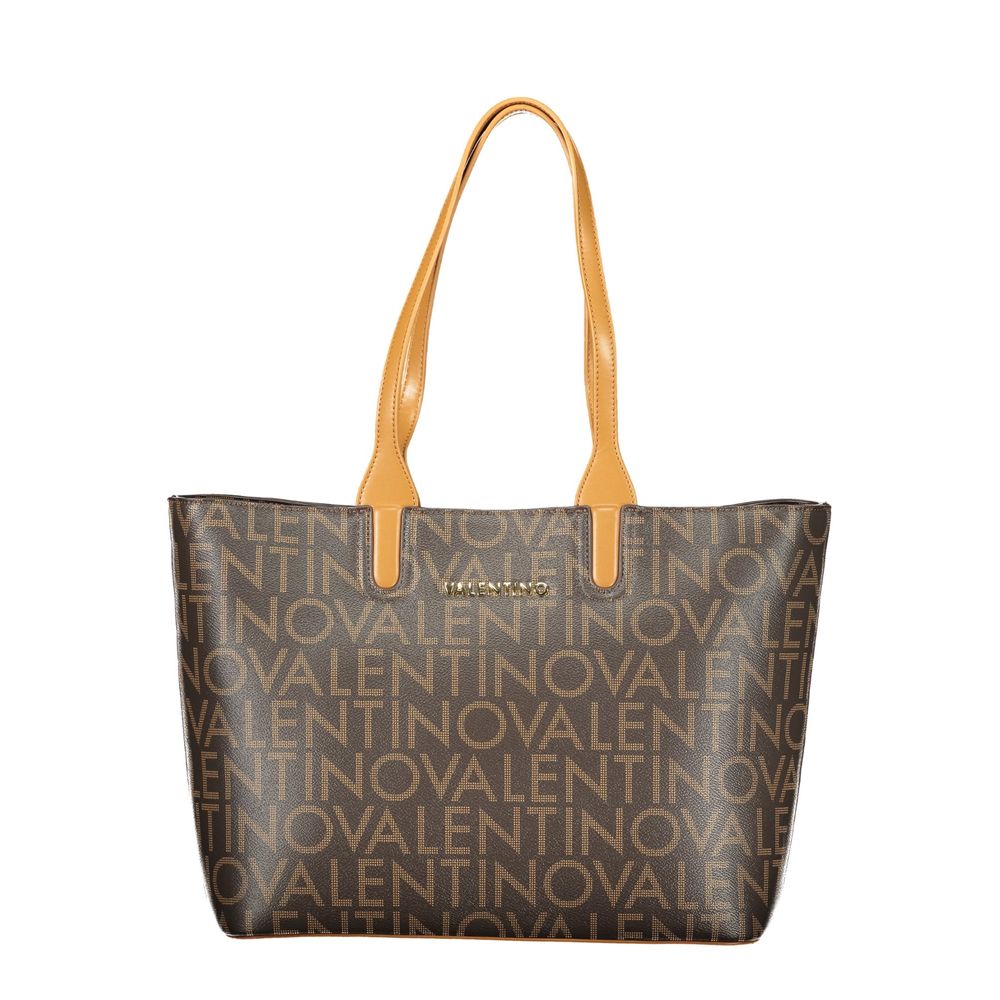 Mario Valentino Brown Polyurethane Women's Women's Bag