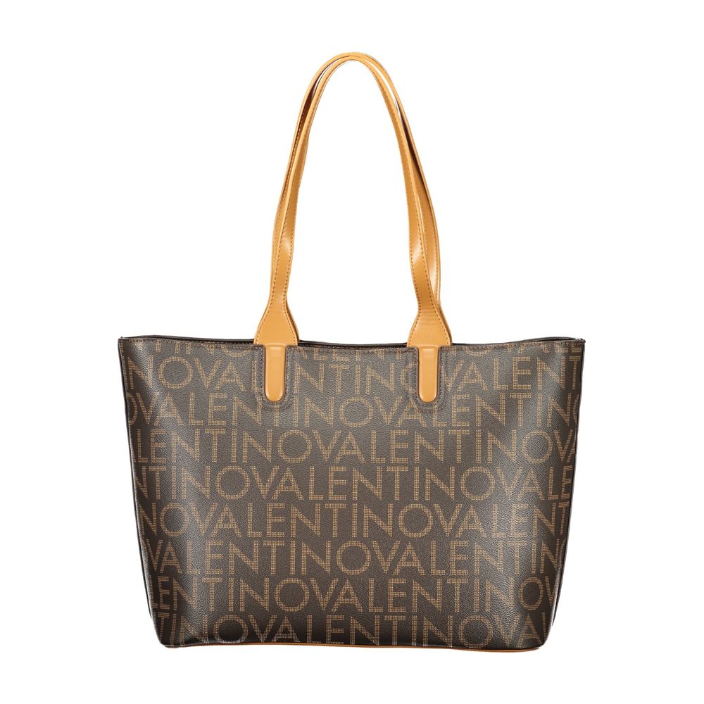 Mario Valentino Brown Polyurethane Women's Women's Bag