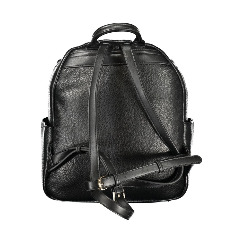 Mario Valentino Nero Polyurethane Women's Women's Backpack