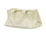 Prada Canapa White Canvas Handbag (Pre-Owned)
