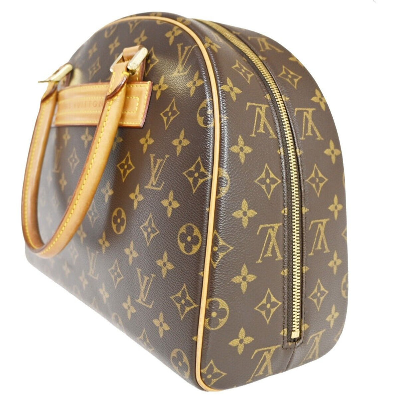 Louis Vuitton Nolita Brown Canvas Handbag (Pre-Owned)