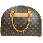Louis Vuitton Nolita Brown Canvas Handbag (Pre-Owned)