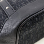 Dior Street Chic Black Canvas Handbag (Pre-Owned)