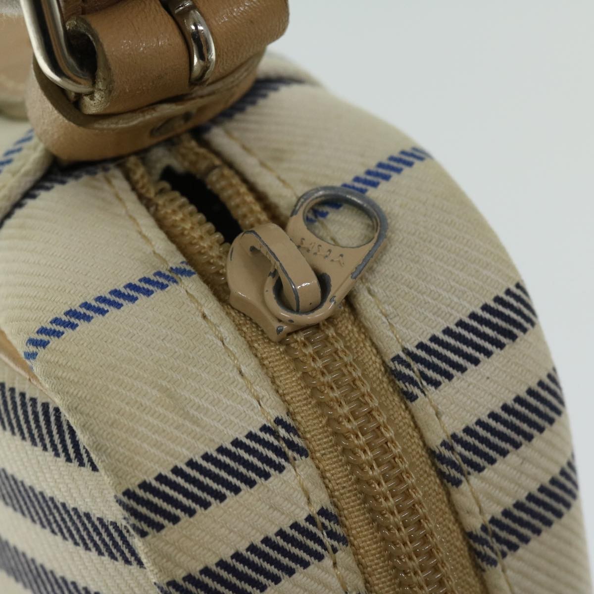 Burberry Nova Check Canvas Beige Canvas Shoulder Bag Bag (Pre-Owned)