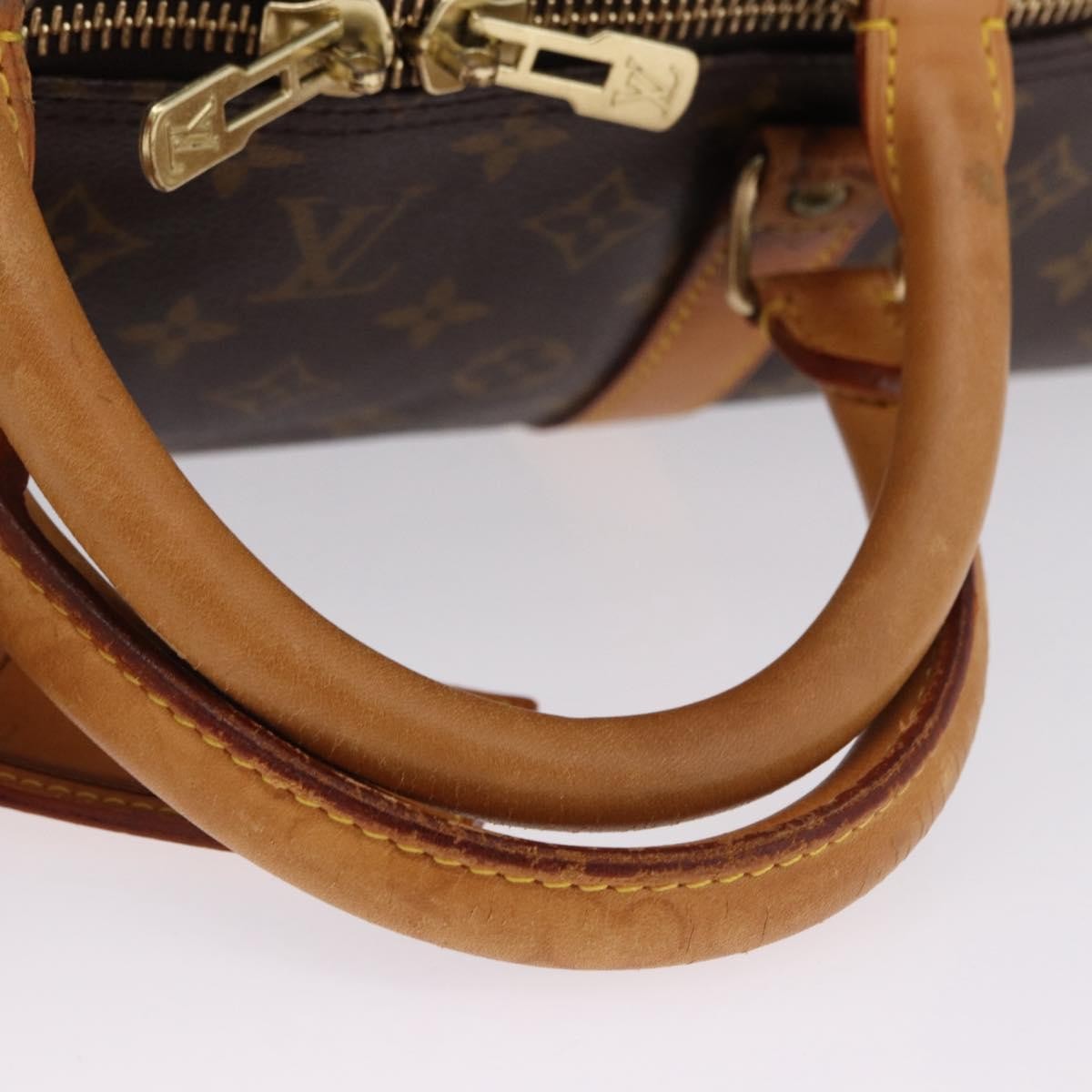 Louis Vuitton Keepall Monogram Brown Canvas Travel Bag Bag (Pre-Owned)