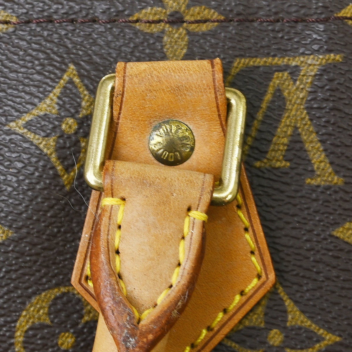 Louis Vuitton Speedy Monogram Canvas Brown Canvas Handbag (Pre-Owned)