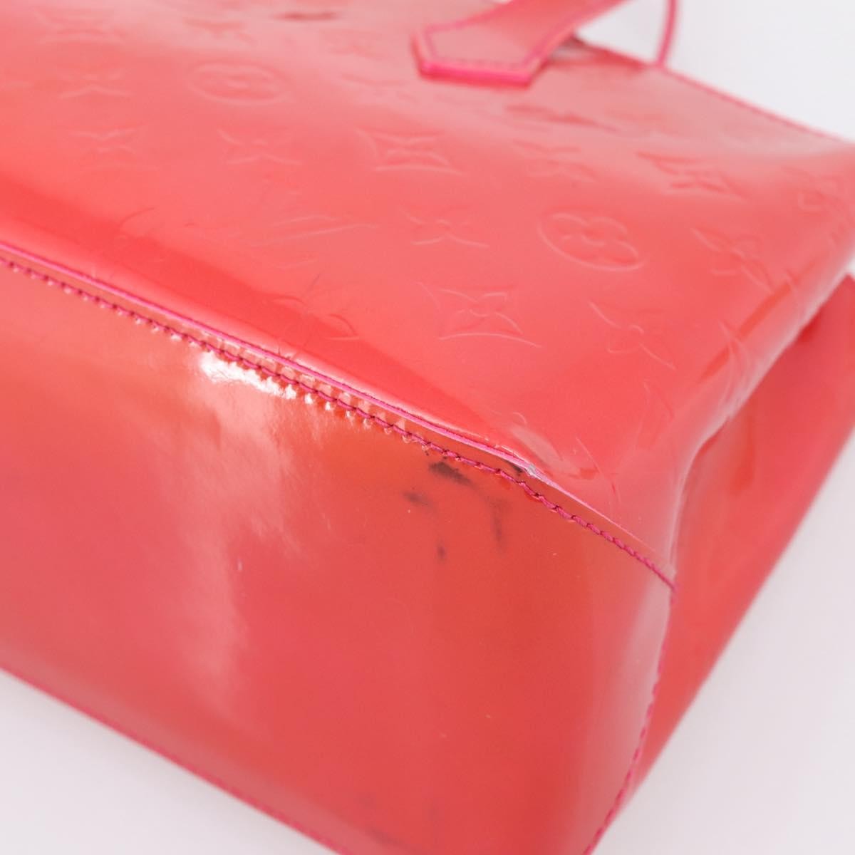 Louis Vuitton Wilshire Monogram Vernis Pink Patent_Leather Tote Bag Bag (Pre-Owned)