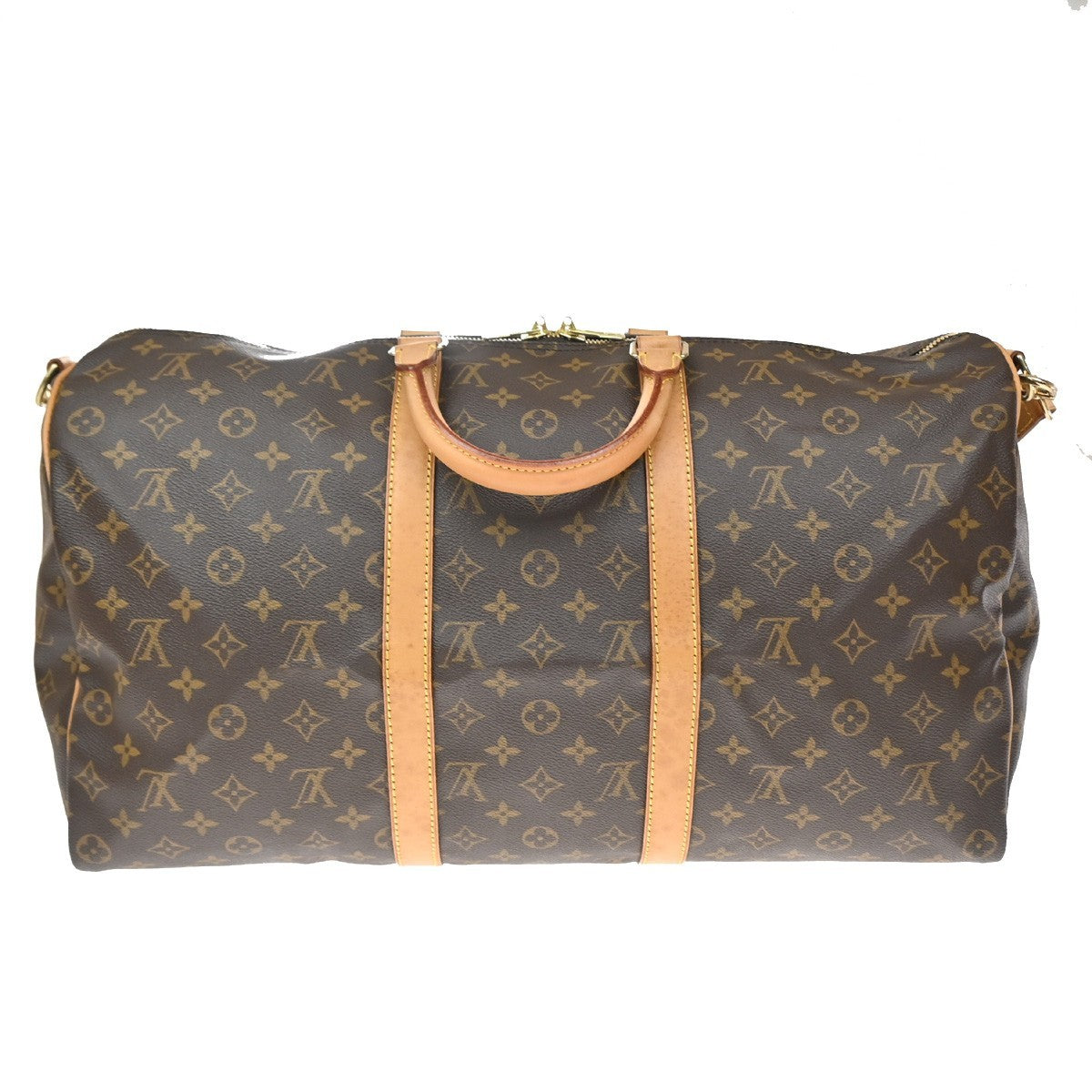 Louis Vuitton Keepall Monogram Multicolor Brown Canvas Travel Bag Bag (Pre-Owned)
