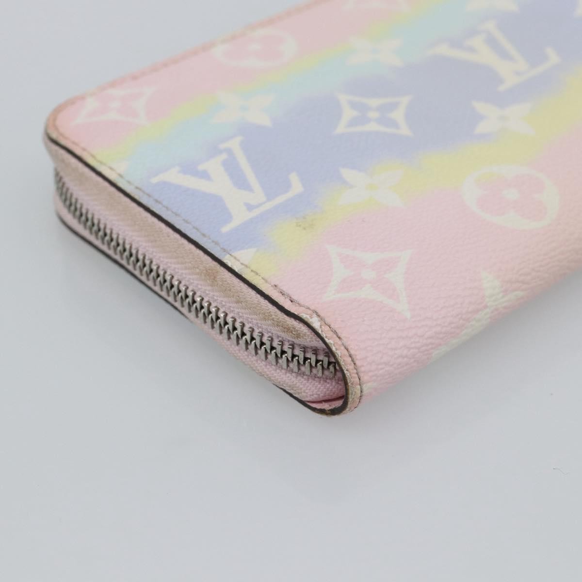 Louis Vuitton Zippy By The Pool Monogram Giant Pink Canvas Wallets Accessory (Pre-Owned)