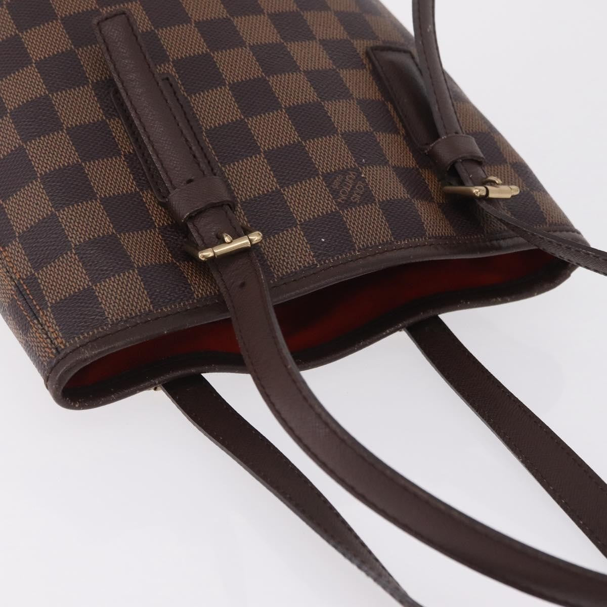 Louis Vuitton Marais Damier Brown Canvas Tote Bag Bag (Pre-Owned)