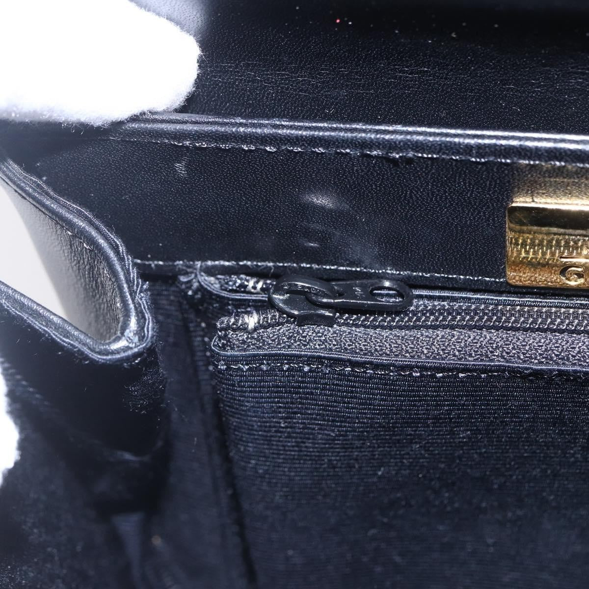 Givenchy Vintage Leather Black Leather Bag (Pre-Owned)