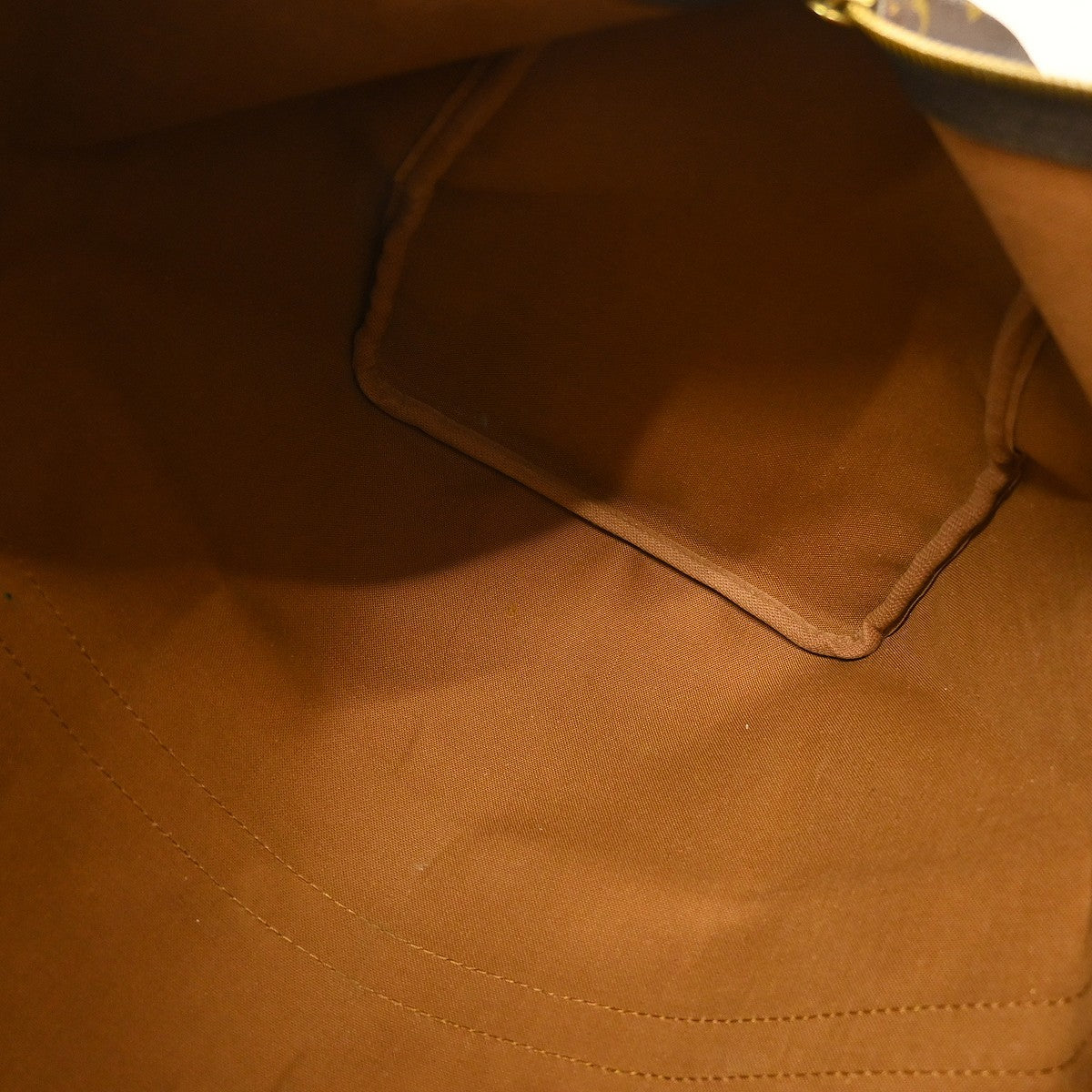 Louis Vuitton Keepall Monogram Canvas Brown Canvas Travel Bag Bag (Pre-Owned)