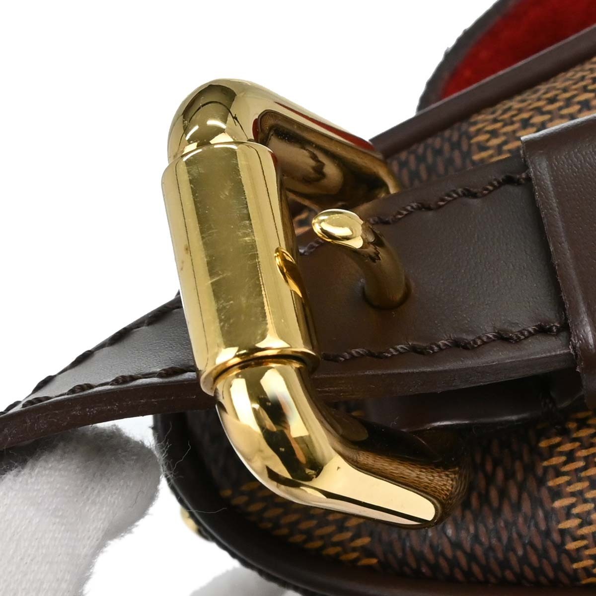 Louis Vuitton Ravello Damier Brown Canvas Handbag (Pre-Owned)