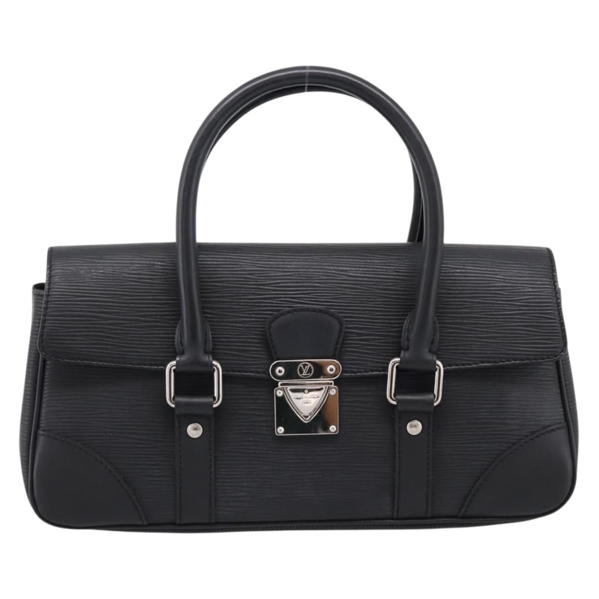 Louis Vuitton Segur Epi Leather Black Leather Handbag (Pre-Owned)