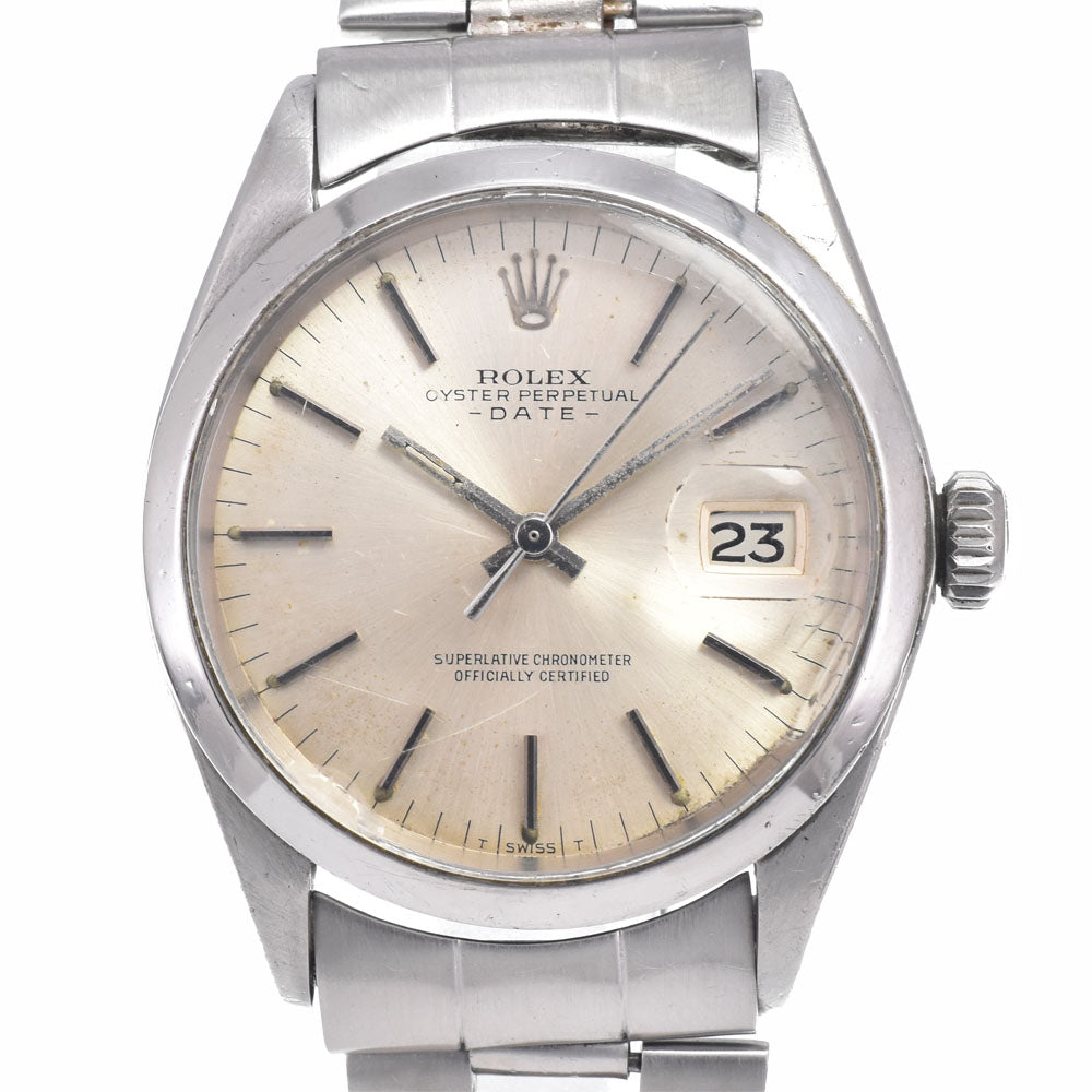 Rolex Oyster Perpetual Date Automatic Stainless Steel Watch (Pre-Owned)
