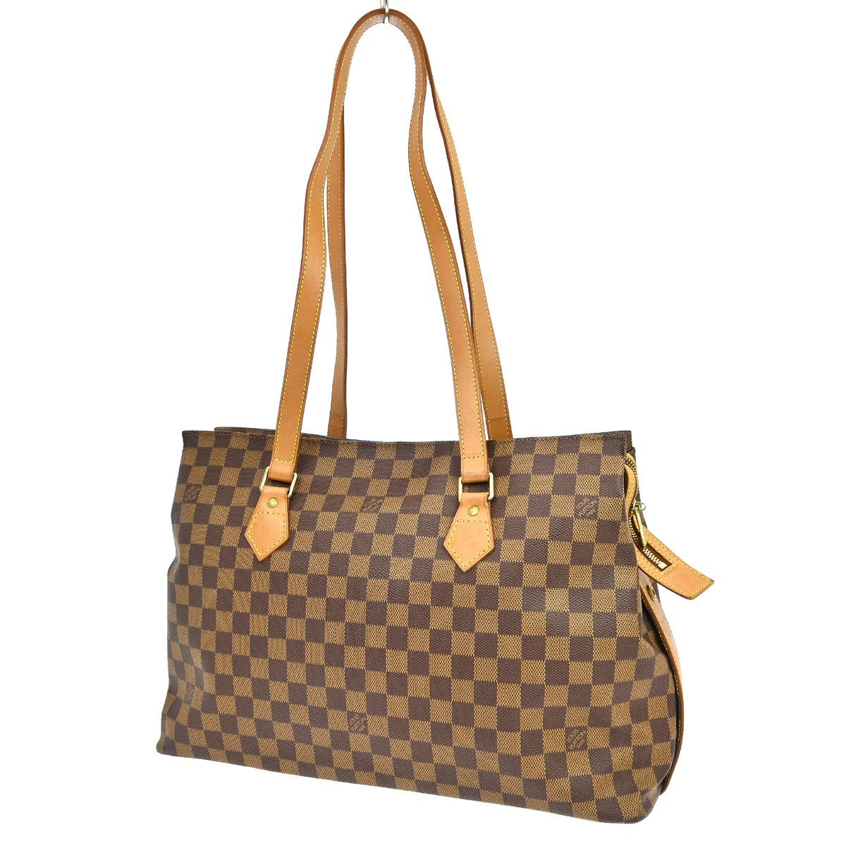 Louis Vuitton Chelsea Centenaire Damier Brown Canvas Tote Bag Bag (Pre-Owned)