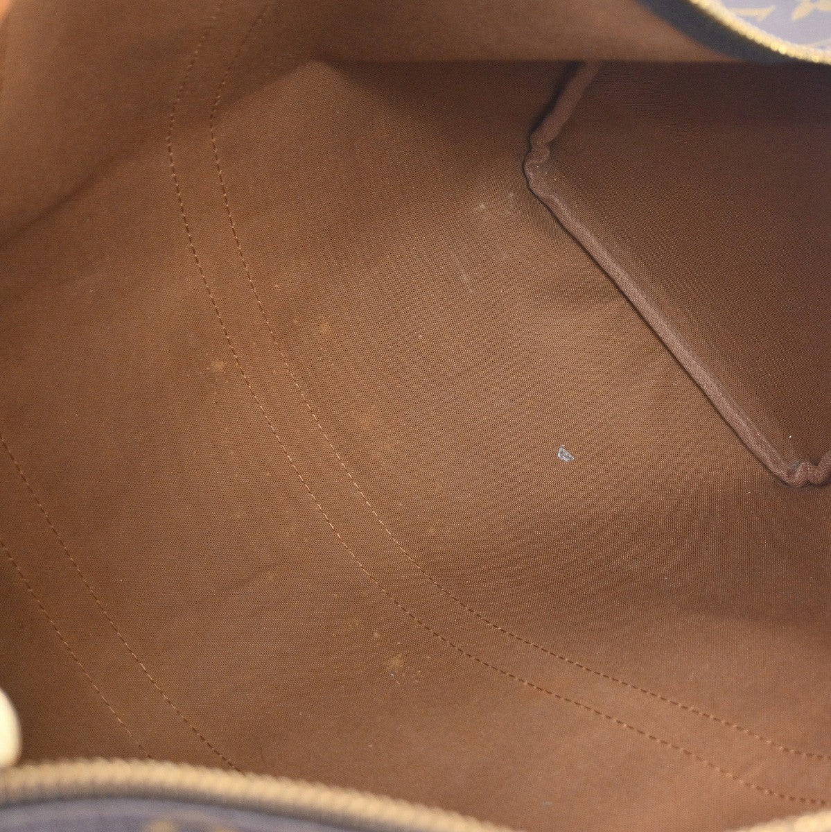 Louis Vuitton Keepall Monogram Canvas Brown Canvas Travel Bag Bag (Pre-Owned)