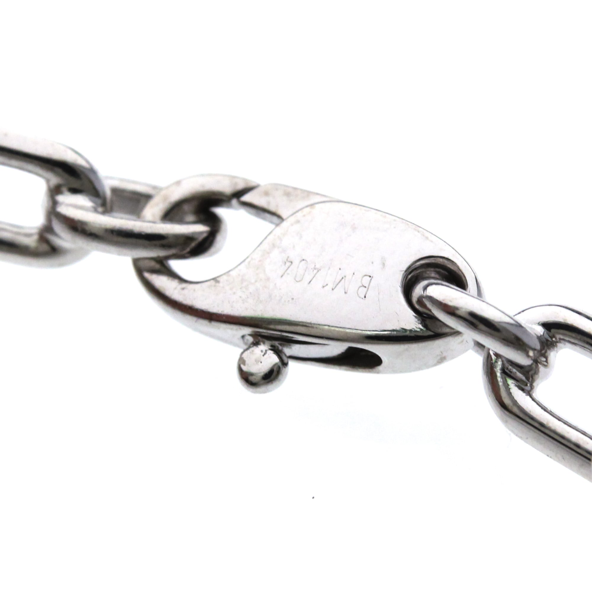 Cartier Spartacus 18K White Gold Silver White_Gold Bracelet Jewelry (Pre-Owned)