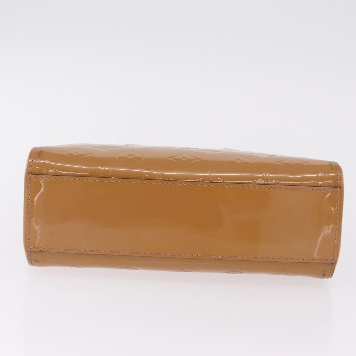 Louis Vuitton Catalina Monogram Vernis Brown Patent_Leather Handbag (Pre-Owned)