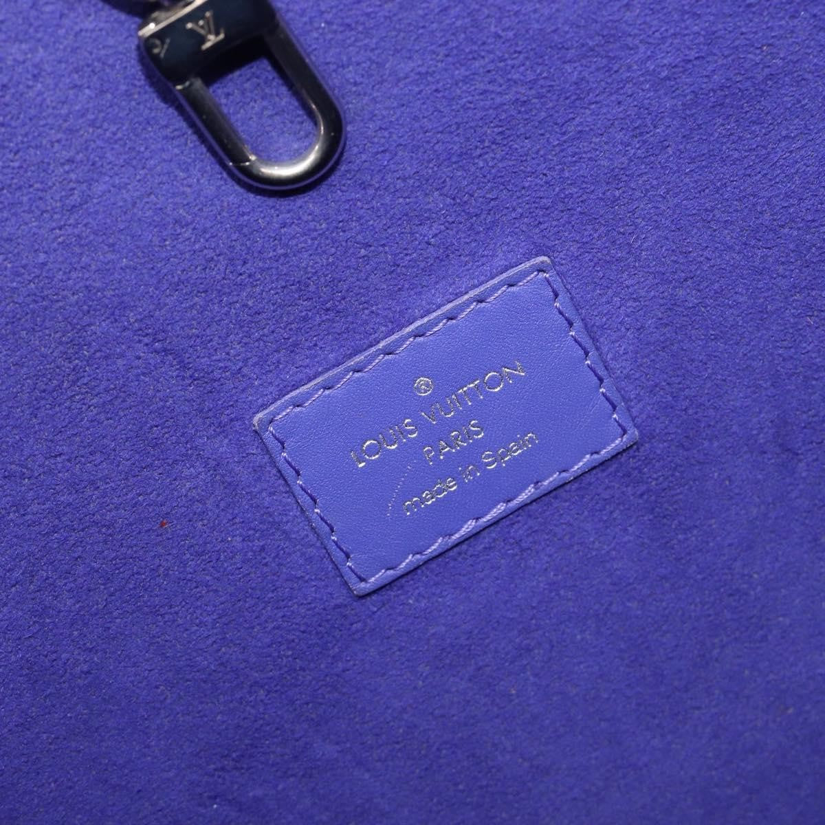 Louis Vuitton Neverfull Epi Leather Purple Leather Tote Bag Bag (Pre-Owned)
