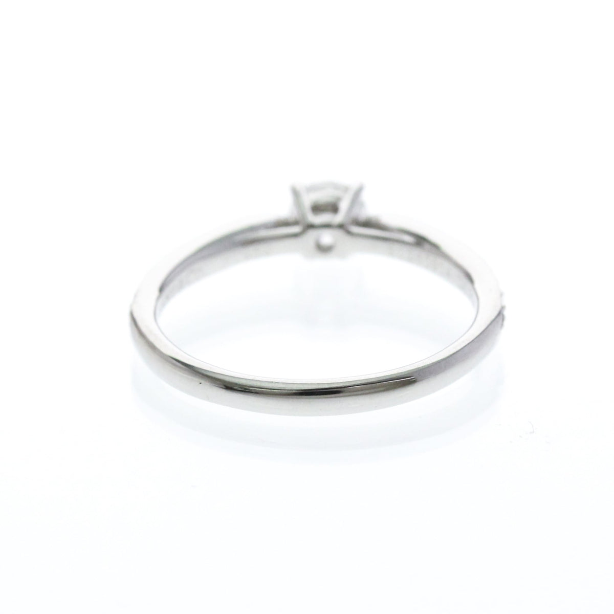 Tiffany & Co. Harmony Band Platinum And Diamonds Silver Platinum Ring Jewelry (Pre-Owned)