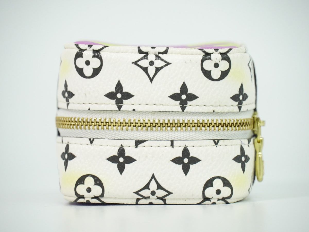 Louis Vuitton Cube Coin Purse Limited Edition Colored Monogram Giant Multicolour Canvas Clutche & Pouche Bag (Pre-Owned)