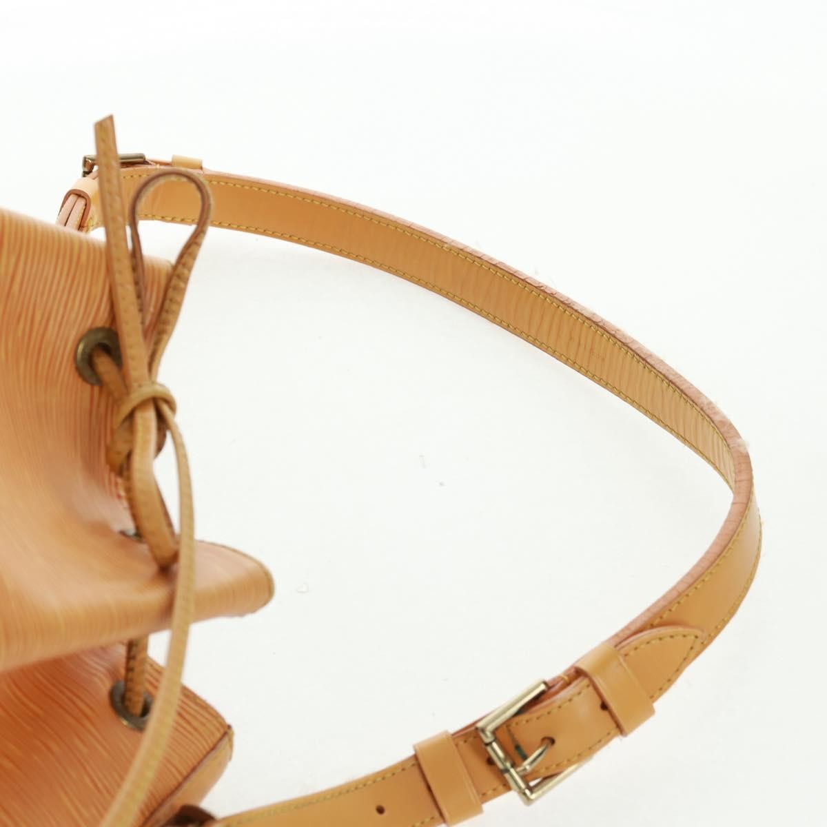 Louis Vuitton Petit Noe Epi Leather Yellow Leather Shoulder Bag Bag (Pre-Owned)