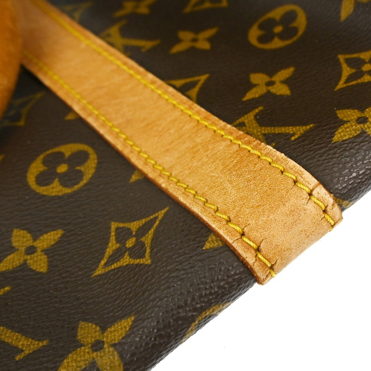 Louis Vuitton Keepall Monogram Brown Canvas Travel Bag Bag (Pre-Owned)