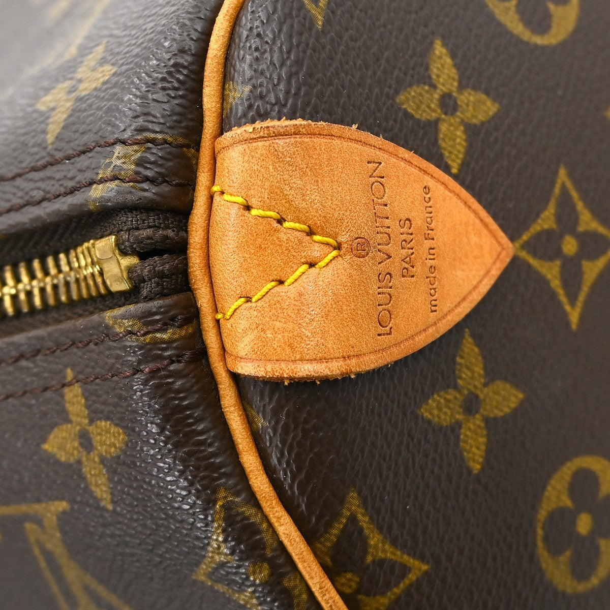 Louis Vuitton Keepall Monogram Brown Canvas Travel Bag Bag (Pre-Owned)