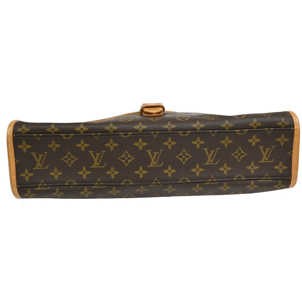 Louis Vuitton Beverly Monogram Canvas Brown Canvas Briefcase Bag (Pre-Owned)
