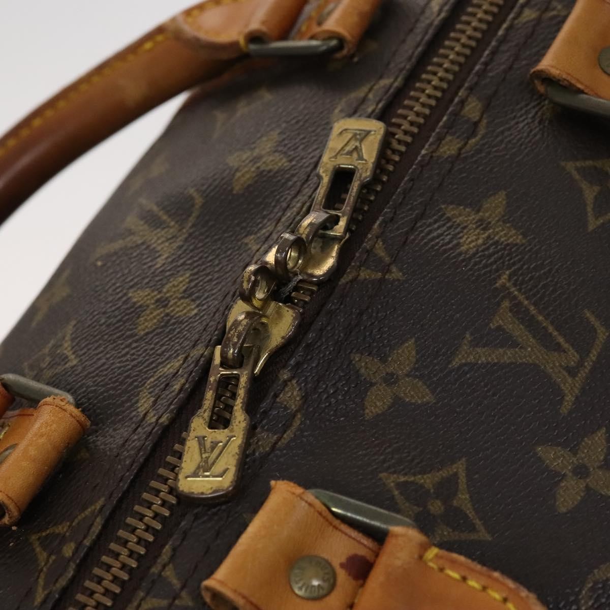 Louis Vuitton Keepall Monogram Canvas Brown Canvas Travel Bag Bag (Pre-Owned)