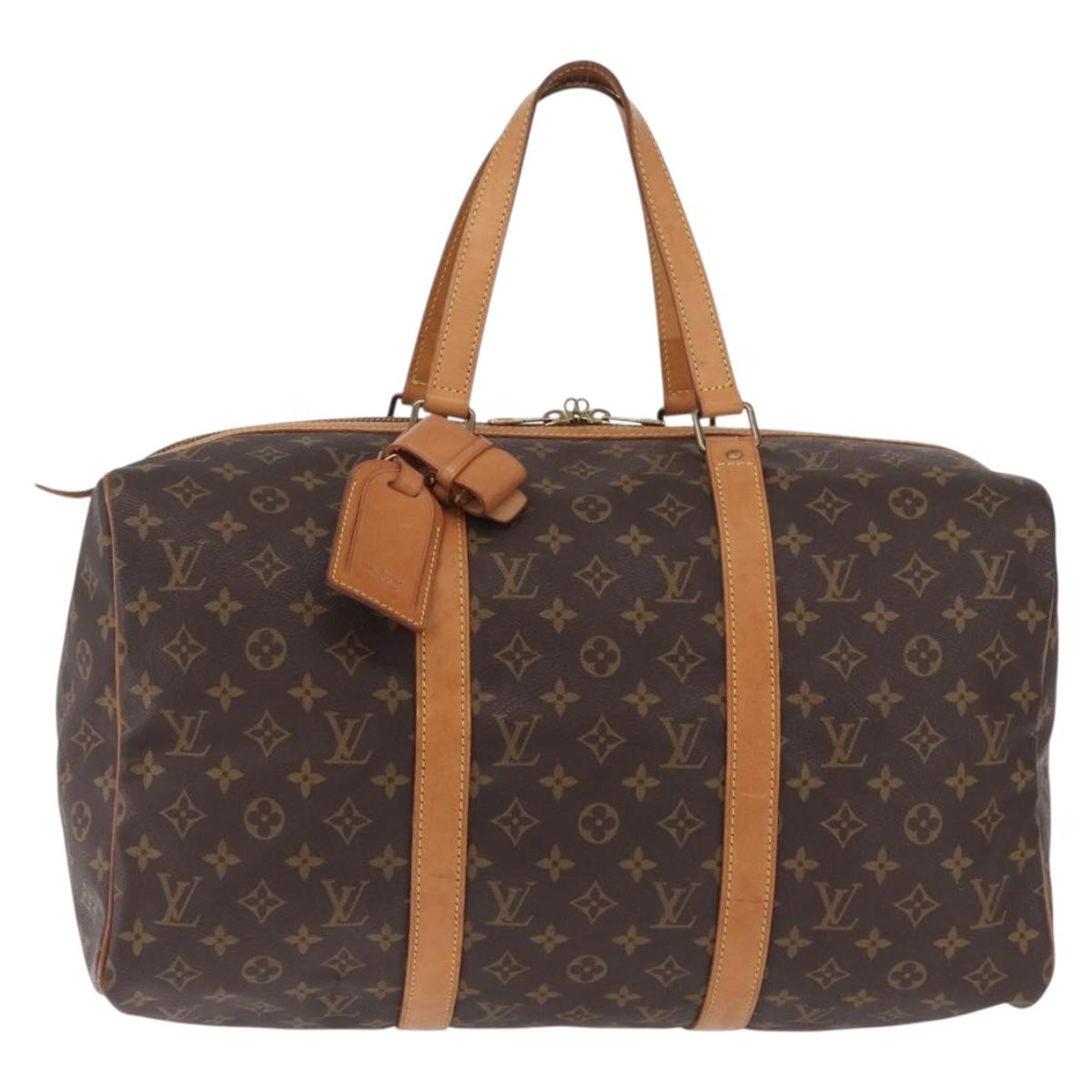 Louis Vuitton Sac Souple Monogram Canvas Brown Canvas Handbag (Pre-Owned)