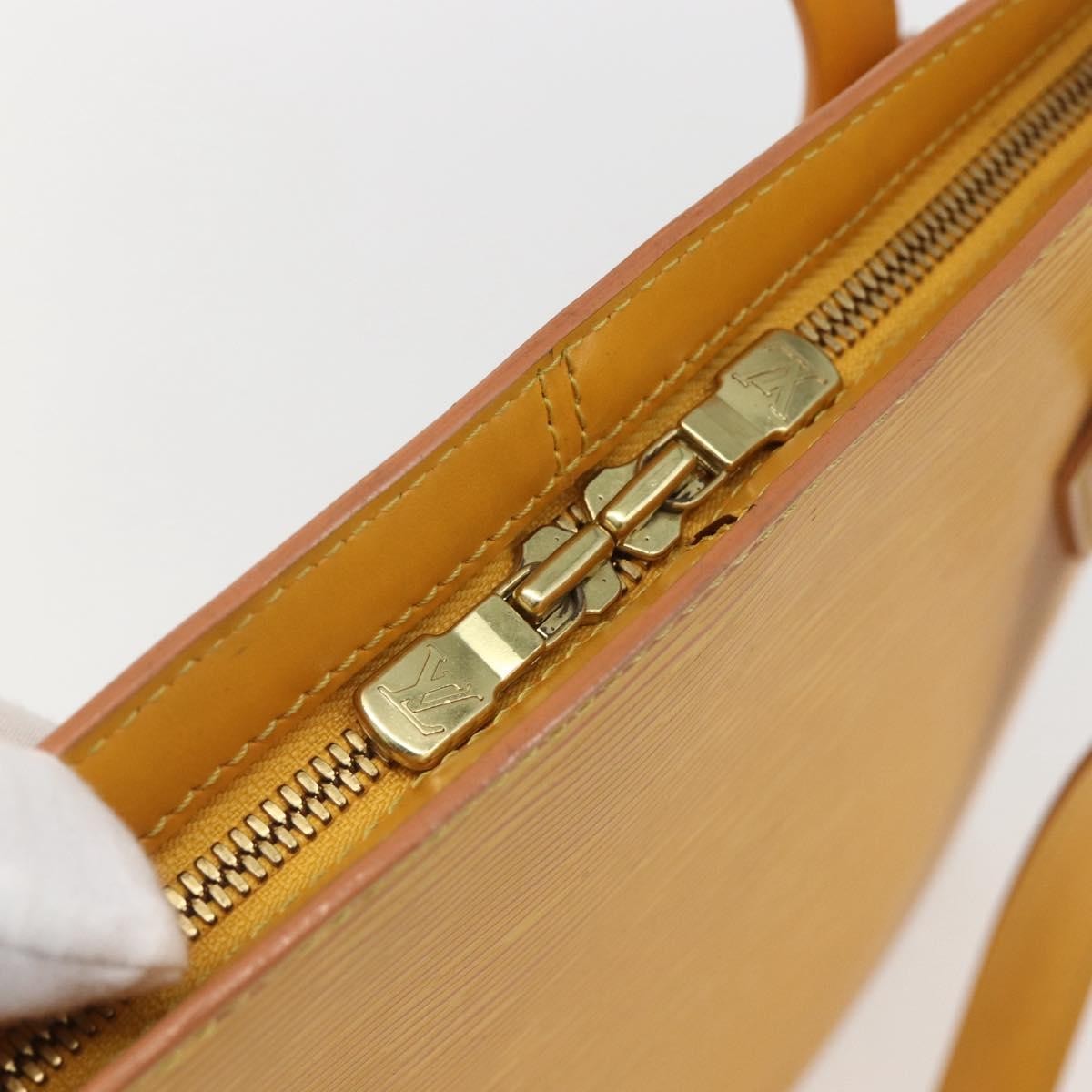 Louis Vuitton Lussac Epi Leather Yellow Leather Shoulder Bag Bag (Pre-Owned)