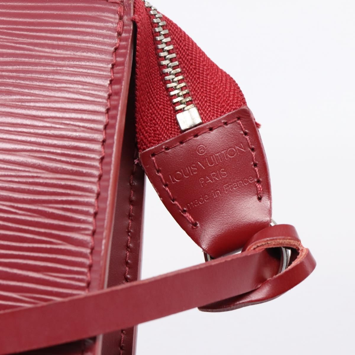 Louis Vuitton Pochette Accessoires Nm Epi Leather Red Leather Clutche & Pouche Bag (Pre-Owned)
