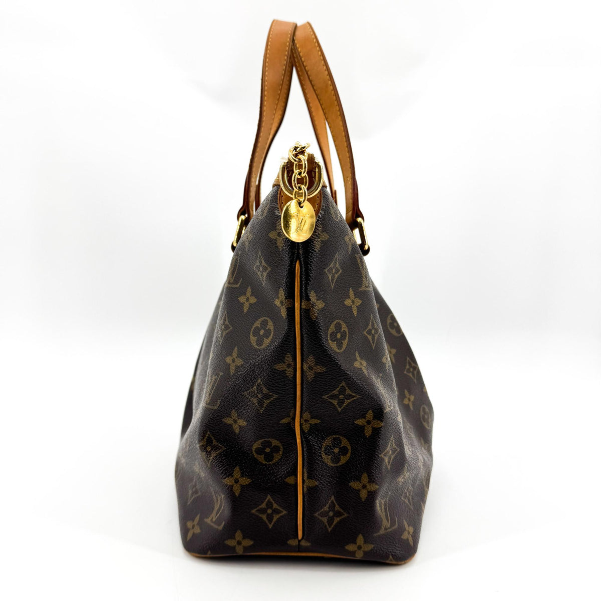 Louis Vuitton Palermo Monogram Canvas Brown Canvas Tote Bag Bag (Pre-Owned)