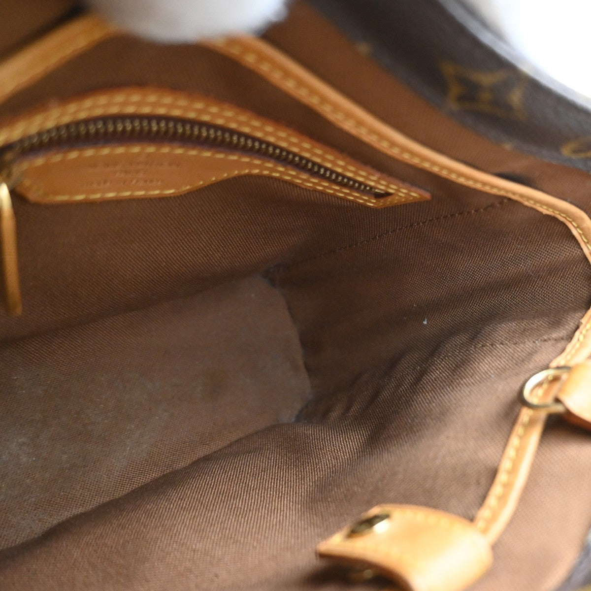 Louis Vuitton Vavin Monogram Empreinte Leather Brown Leather Handbag (Pre-Owned)